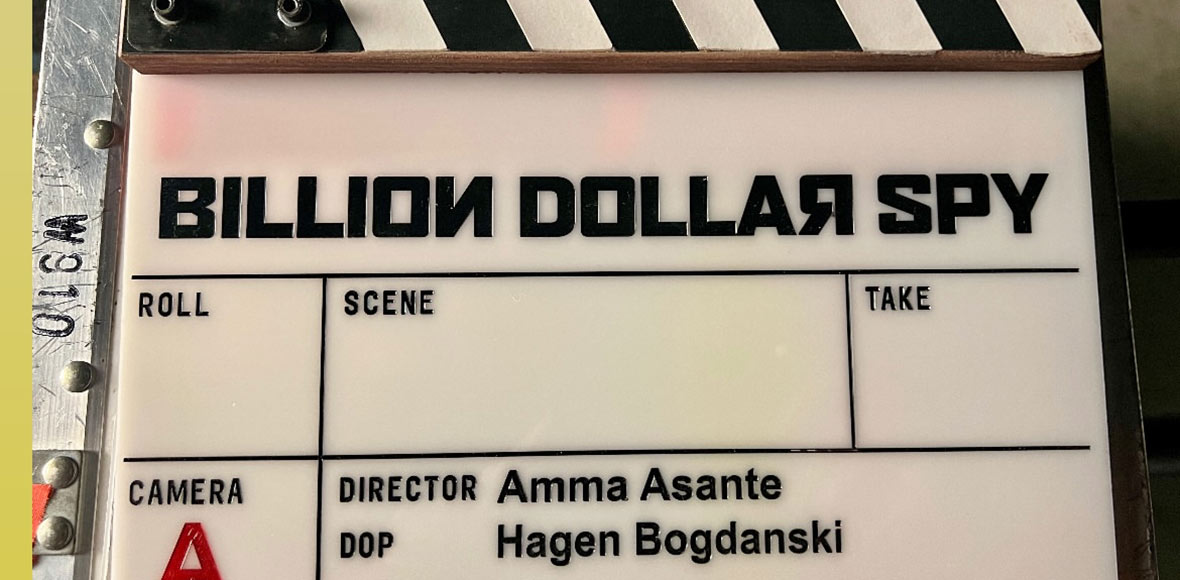 Klappe für Billion Dollaer Spy